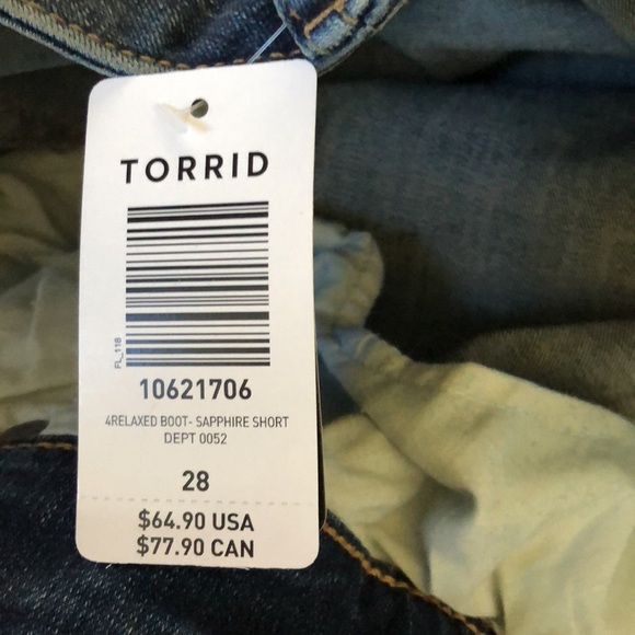 NEW Torrid RELAXED BOOT JEAN - VINTAGE STRETCH - Picture 4 of 4